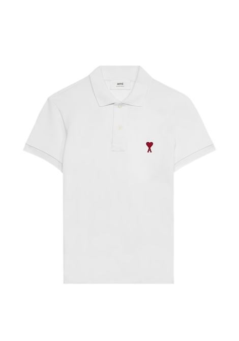 polo adc uomo bianca AMI PARIS | BFUPL001.760100
